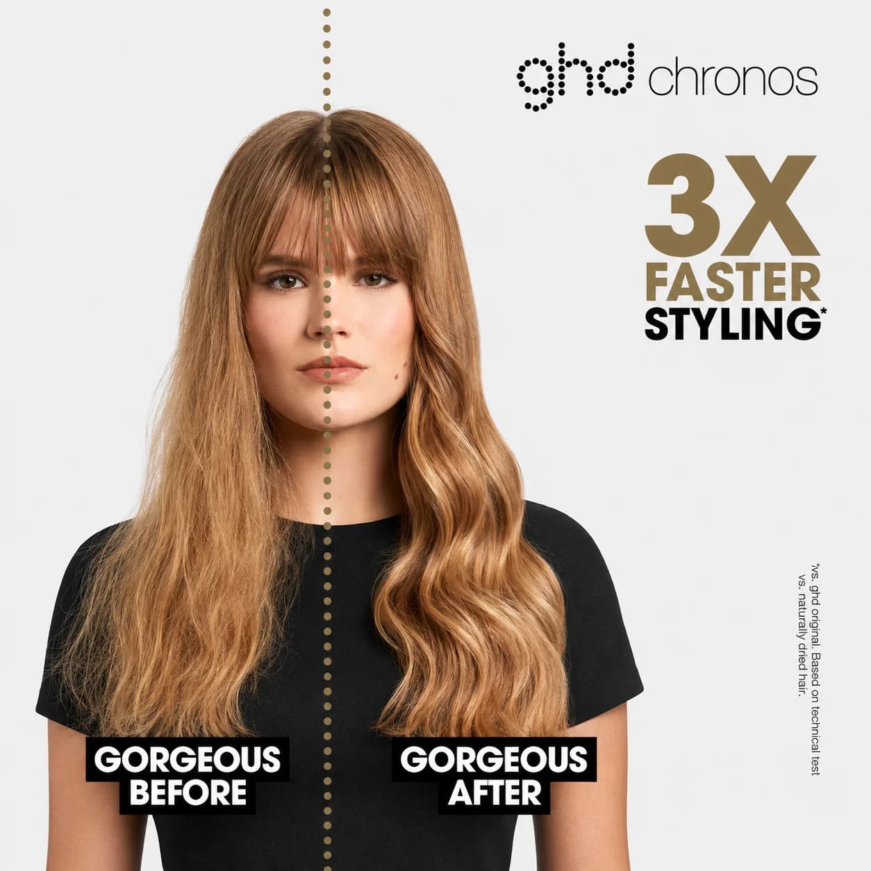 ghd Chronos Professional Hair Straightener Dusted Pink