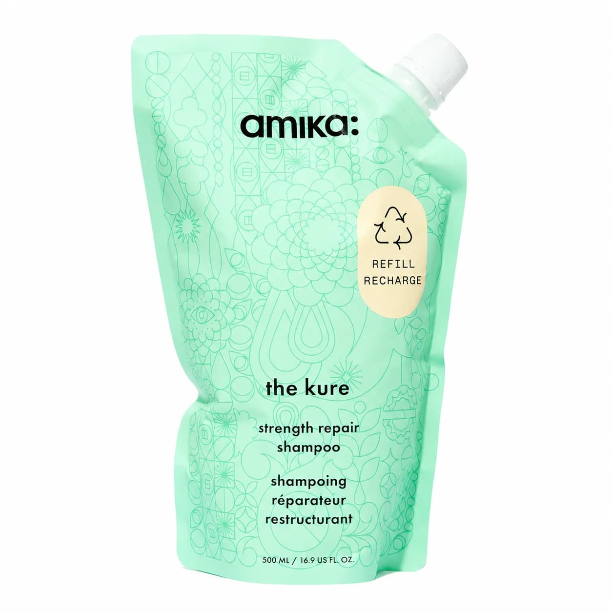 The Kure Strength And Repair Shampoo Refill Pouch