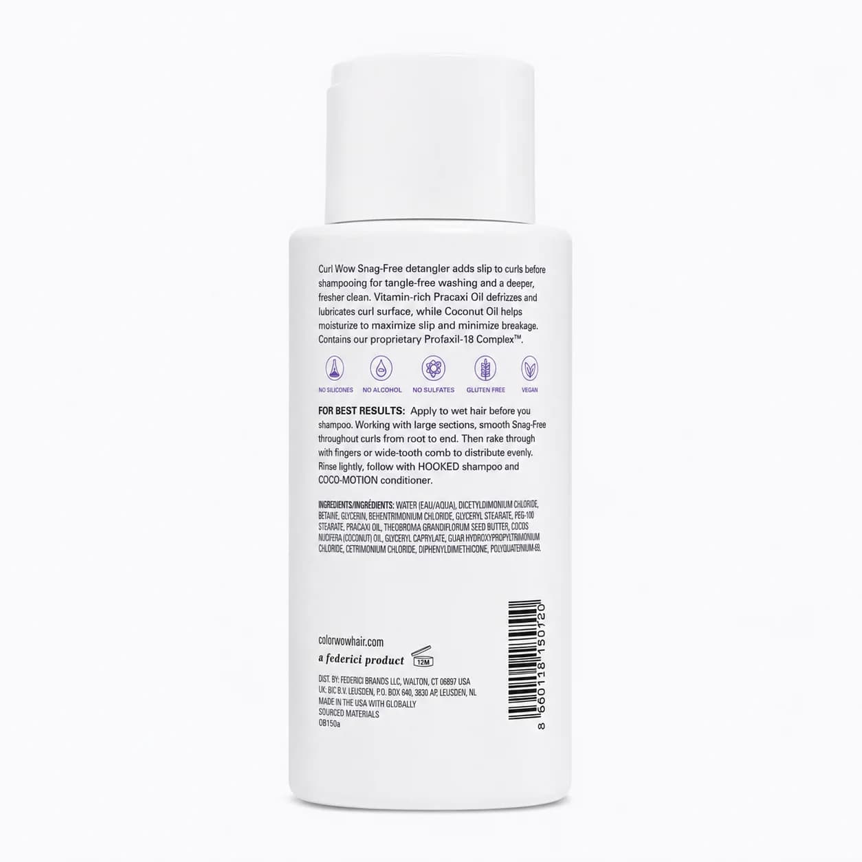 Curl Wow Snag-Free Pre-Shampoo Detangler