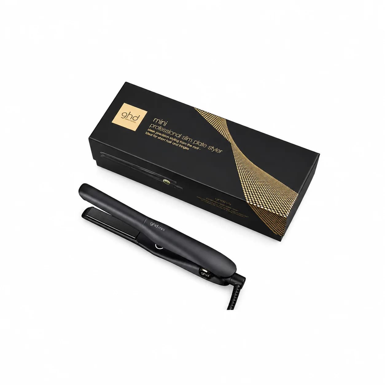 ghd Mini Slim Plate Hair Straightener Black