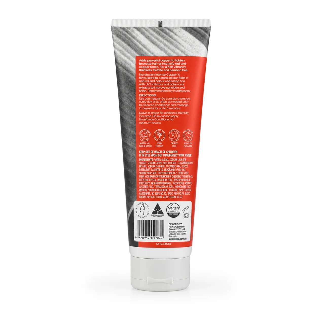 Novafusion Intense Copper Colour Care Shampoo