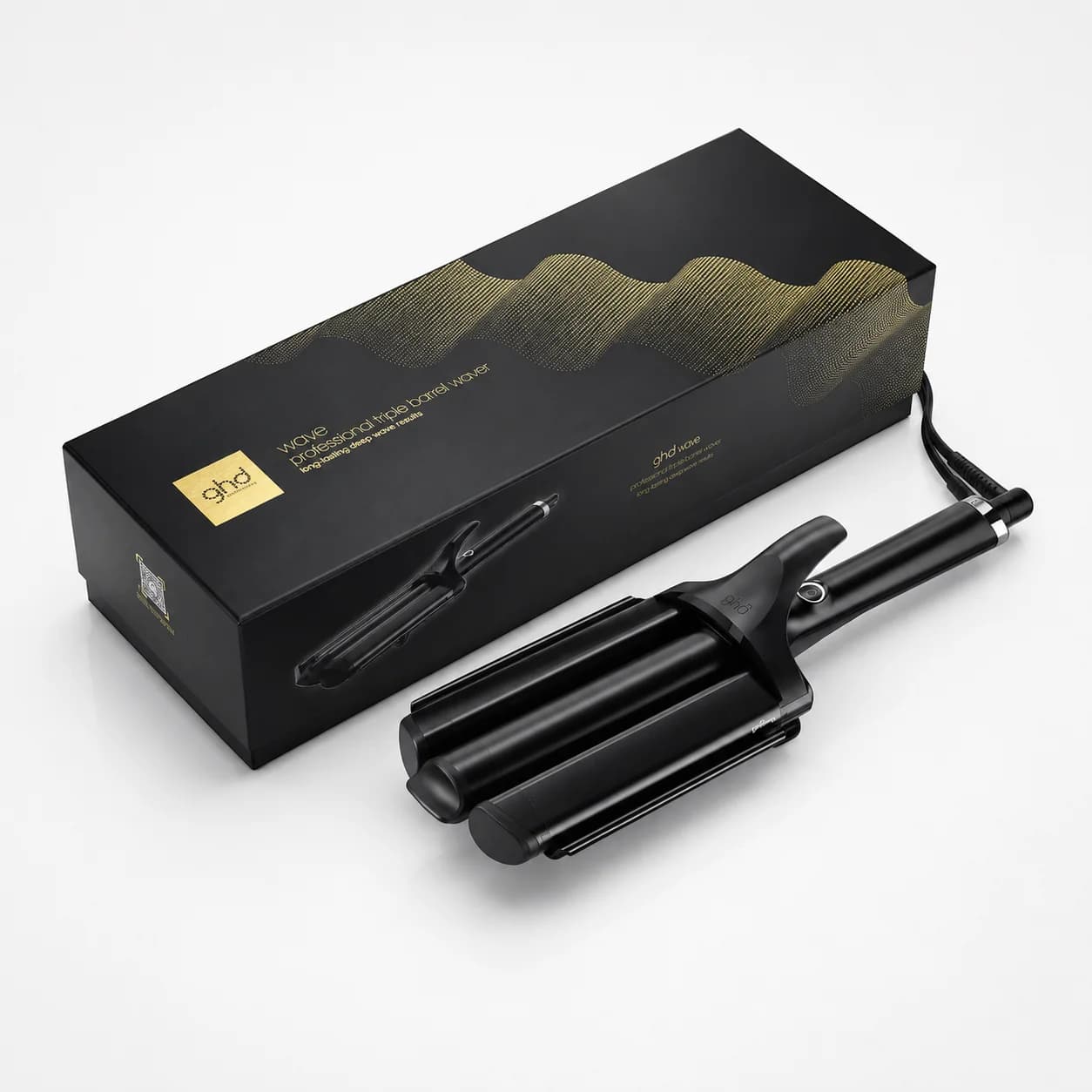 ghd Wave Triple Barrel Hair Waver Black
