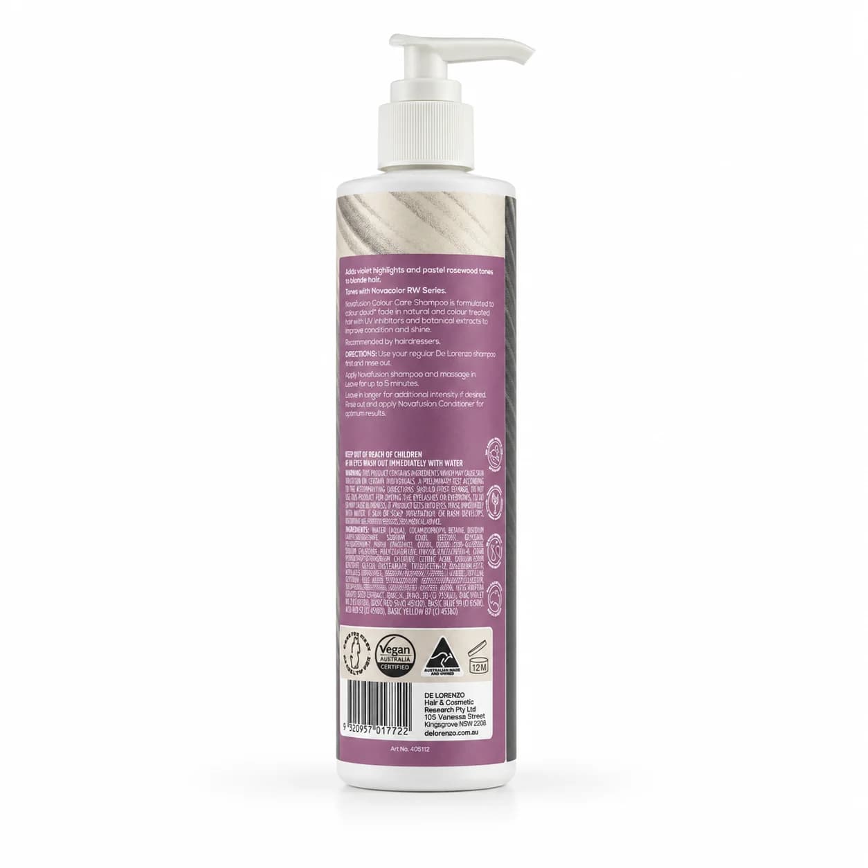 Novafusion Rosewood Colour Care Shampoo